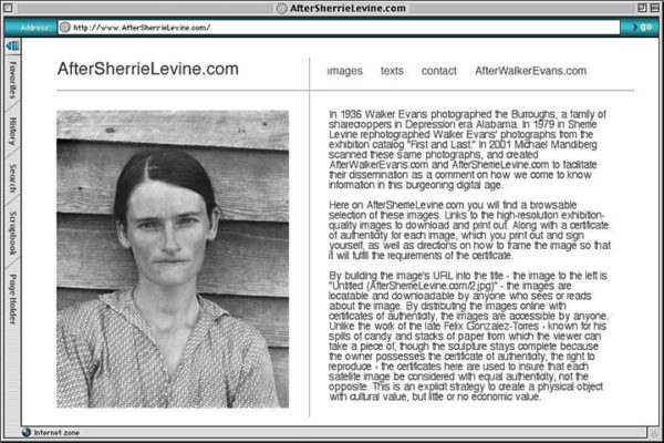 AfterSherrieLevine.com